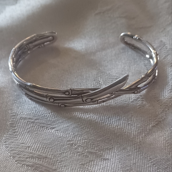 John Hardy Bamboo Cuff Bracelet, Sterling Silver